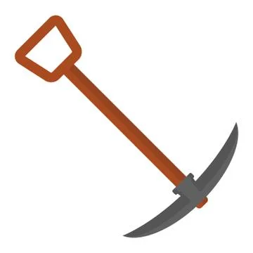 Pickaxe for mining icon Stock Illustration