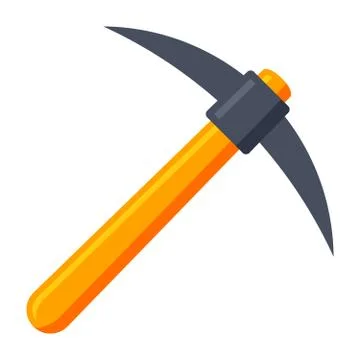 Pickaxe Vector Illustration Stock Illustration