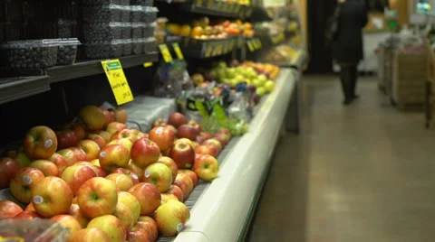 Picking up groceries from the store (6 of 8) Stock Footage 35163477
