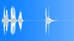 Picking Up then Setting Down a Wine Glass on Wood TableSound Effect