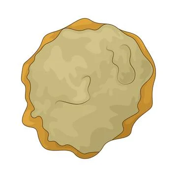 Pickle chips illustration Stock Illustration