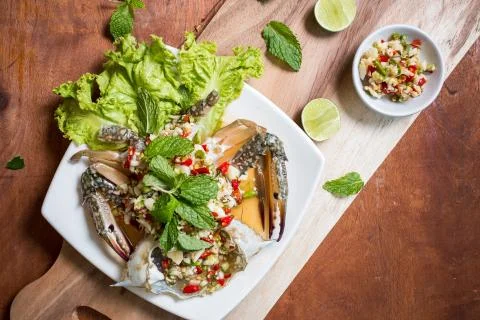 Pickle  crab Foto stock