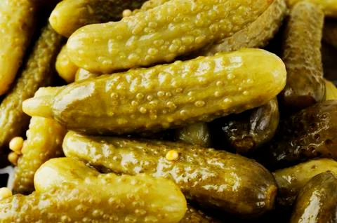 Pickle cucumber Stock Photos