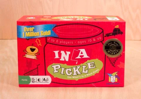 In A Pickle 库存照片