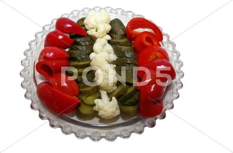 Pickle salad Stock Photos