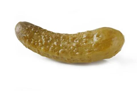 Pickle on white background Stock Photos