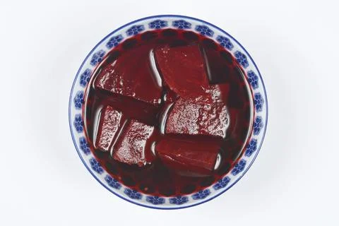 Pickled Beetroot Slices Foto stock