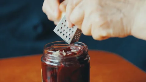 Pickled beets Stock Footage 249745871