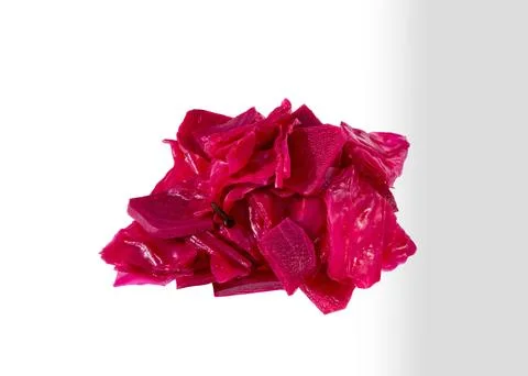 Pickled cabbage with beetroot Stock Photos