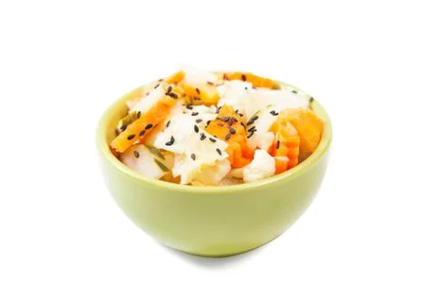 Pickled cabbage with carrots Stock Photos