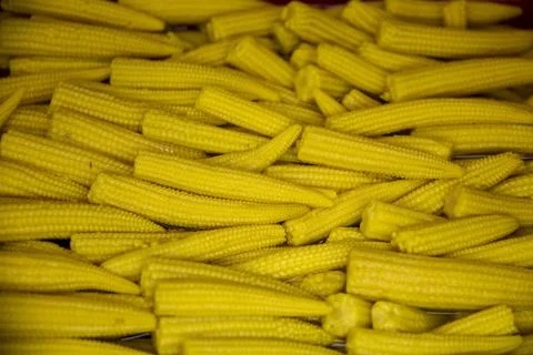 Pickled corn Stock Photos