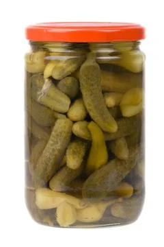 Pickled cucumber Stock Photos