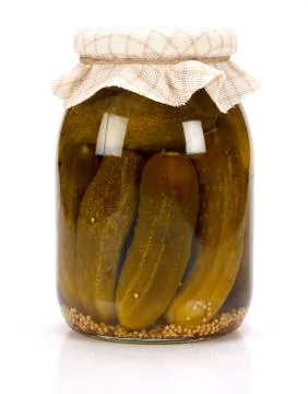 Pickled cucumber Stock Photos
