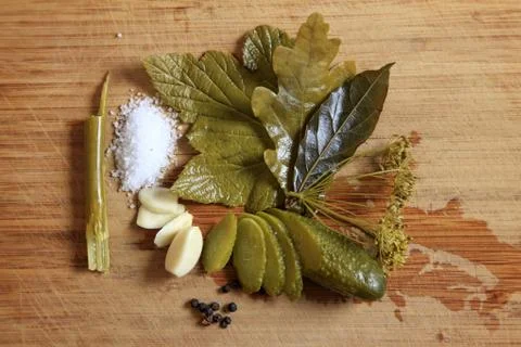 Pickled cucumber Stock Photos