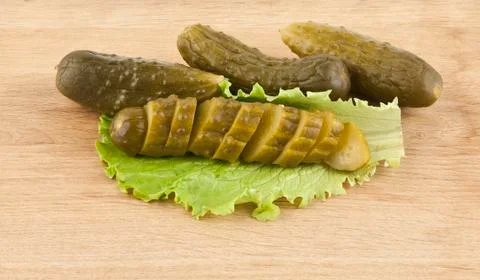 Pickled cucumber Stock Photos