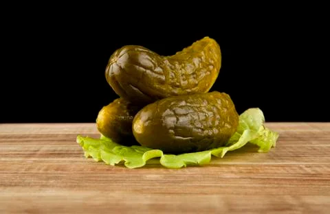 Pickled cucumber 스톡 사진