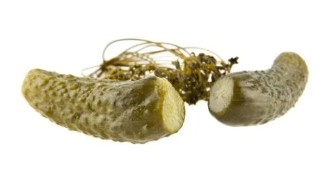 Pickled cucumber Stock Photos