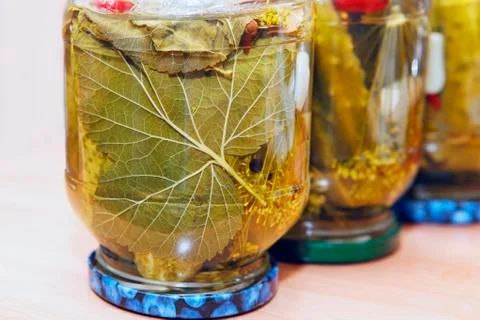 Pickled cucumbers Stock Photos