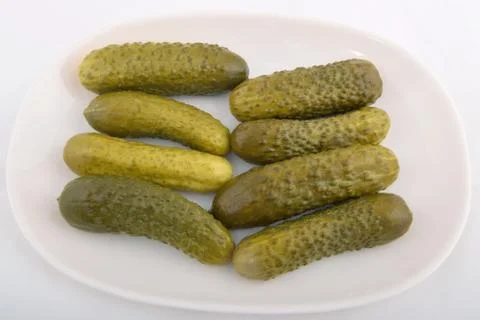Pickled cucumbers Foto stock