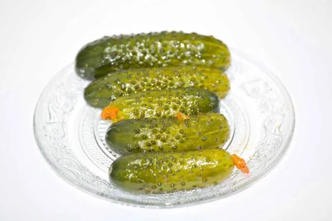 Pickled cucumbers Stock-Fotos
