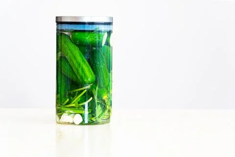 Pickled Cucumbers Stock Photos