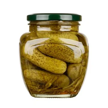 Pickled cucumbers Stock Photos