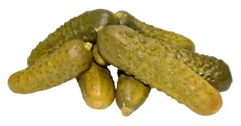 Pickled Gherkins Stock Photos