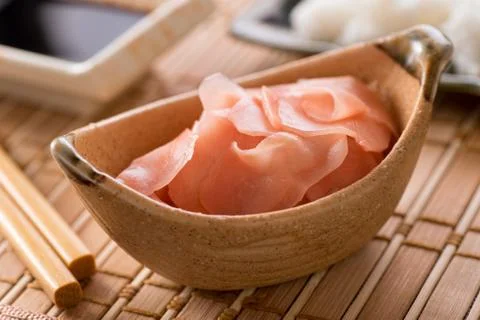 Pickled Ginger Stock Photos