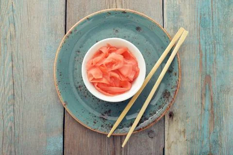 Pickled ginger Stock Photos