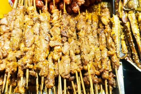 Pickled kebab Stock Photos