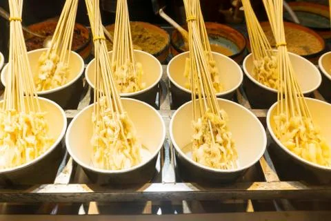 Pickled kebab Stock Photos