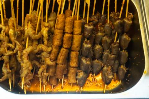 Pickled kebab Stock Photos