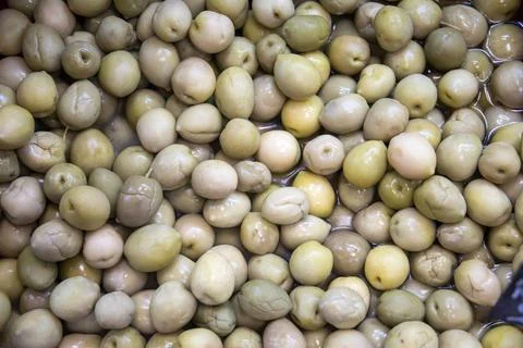 Pickled olives Stock Photos