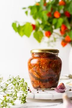 Pickled or fermented vegetables Stock Photos