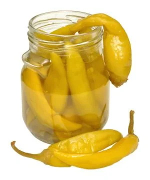Pickled Peppers Stock Photos