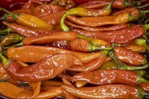 Pickled peppers Stock Photos