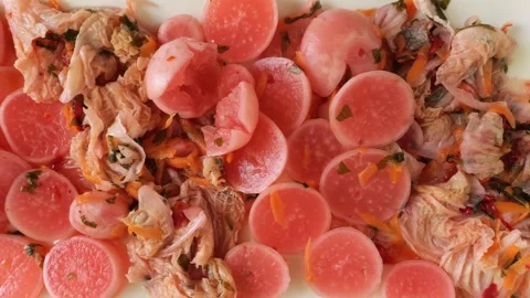 Pickled radish Видео 336464444