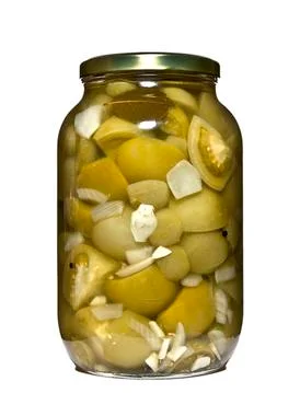 Pickled tomato Stock Photos