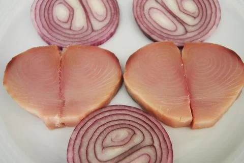 Pickled tunny Stock Photos