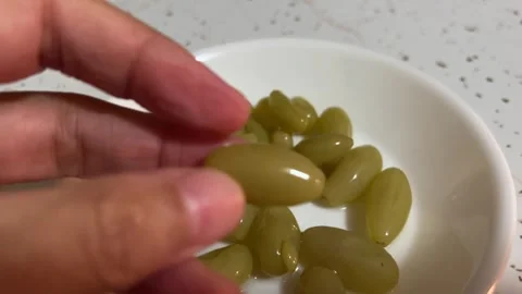 Pickled Young Grape Fruit 스톡 동영상 269722098