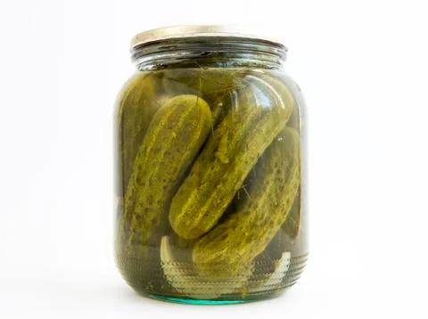 Pickles jar Stock Photos