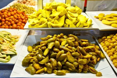 Pickling  mango Stock Photos