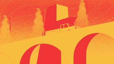 Pickup on bridge loop 動画素材 164032990