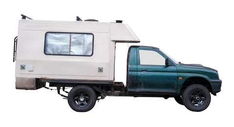 Pickup Campervan Conversion Stock Photos
