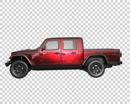 Pickup truck Stock Illustration