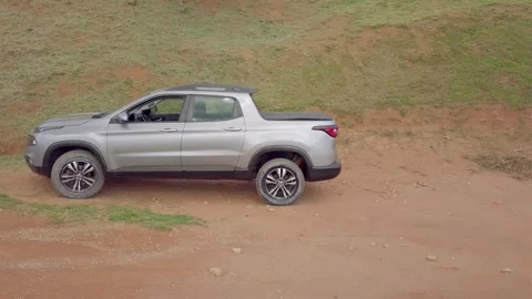 Pickups on the Road Video stock 318986229