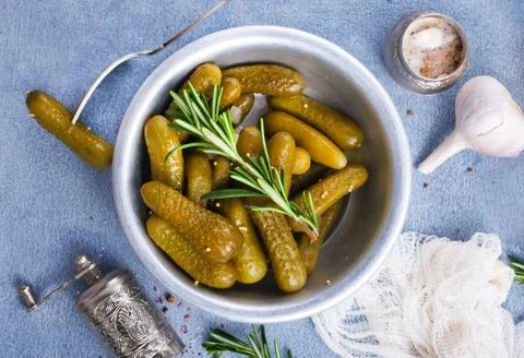 Picled cucumber Stock Photos