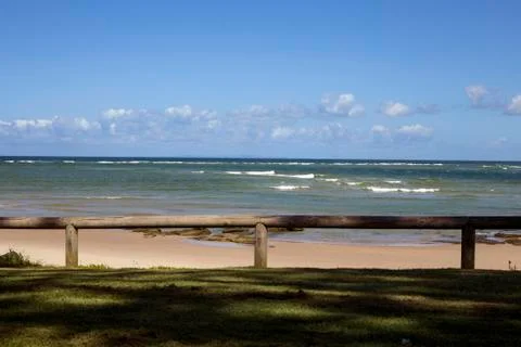 Picnic Beach Views Stock Photos