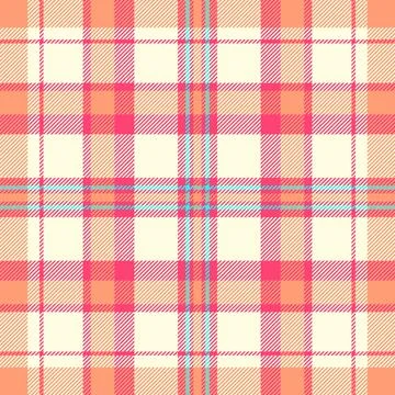 Picnic blanket background textile texture, october tartan vector seamless. .. Stock Illustration