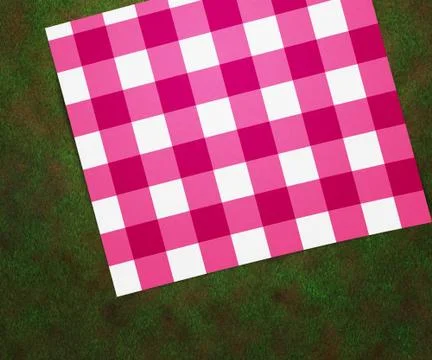 Picnic blanket 스톡 일러스트